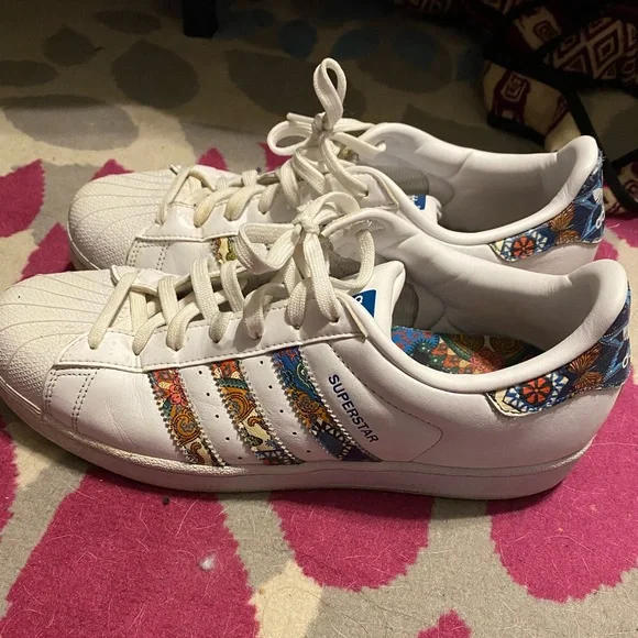 adidas | Shoes | Adidas Superstar Womens Size 1 Sneakers | Poshmark
